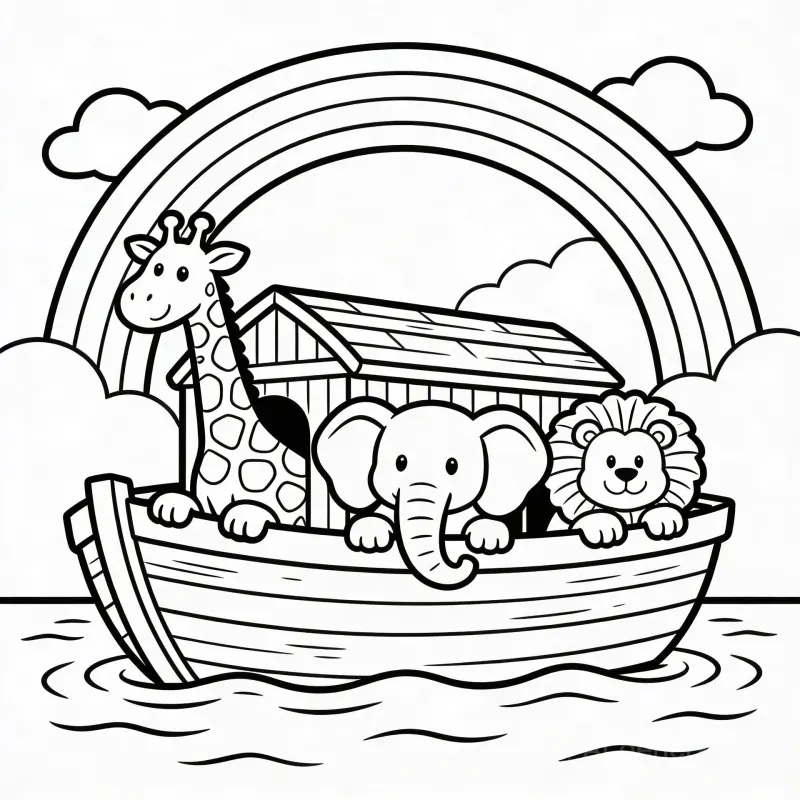 A printable coloring page